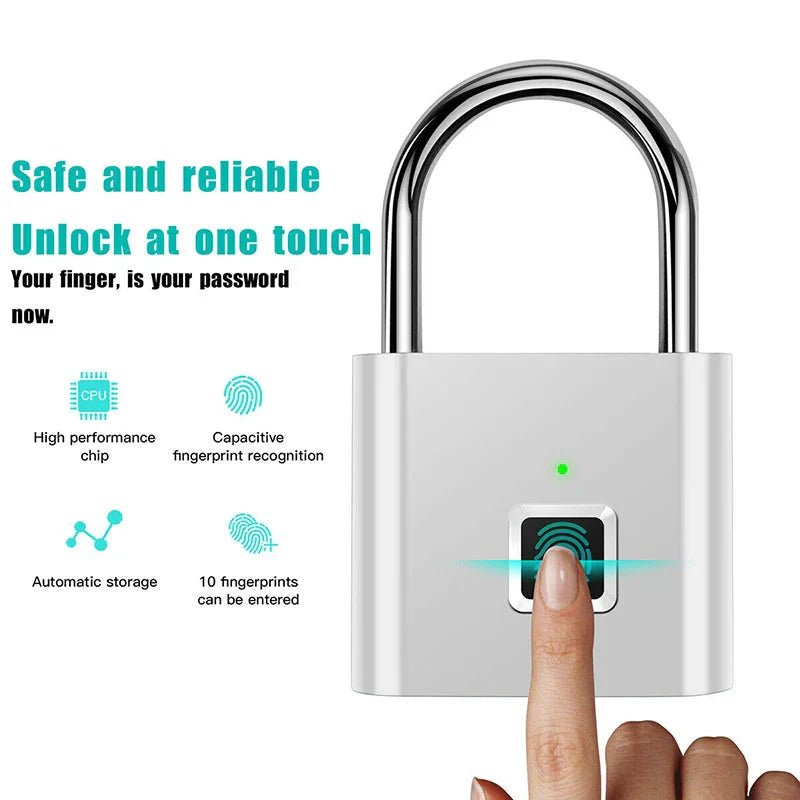 Smart Fingerprint Padlock - Globaluniversal