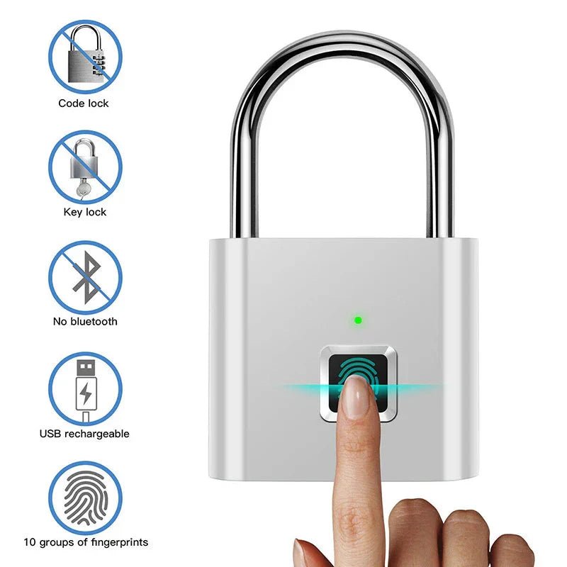 Smart Fingerprint Padlock - Globaluniversal