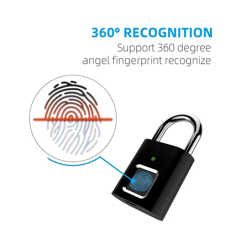 Smart Fingerprint Padlock - Globaluniversal