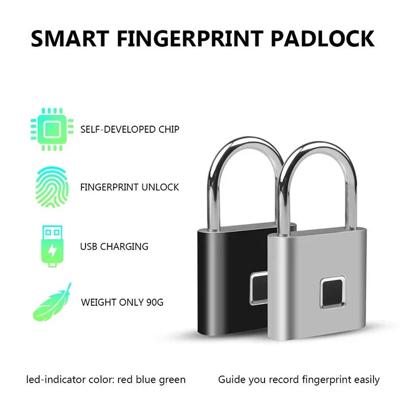 Smart Fingerprint Padlock - Globaluniversal